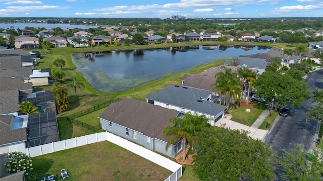 2407 Oakington St, Winter Garden, FL 34787 - aerial view of property and surrounding area featuring nearby suburban area and a large body of water