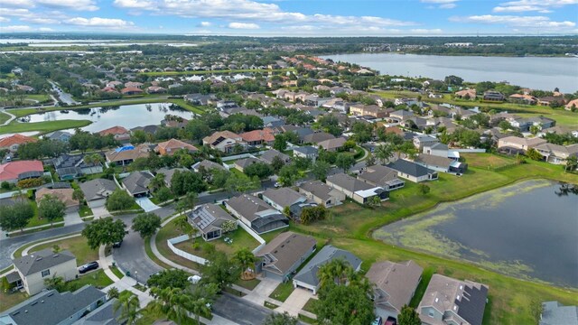 2407 Oakington St, Winter Garden, FL 34787 - aerial view of property's location with nearby suburban area and a nearby body of water