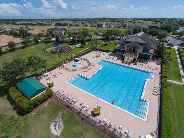 2407 Oakington St, Winter Garden, FL 34787 - community pool featuring a patio