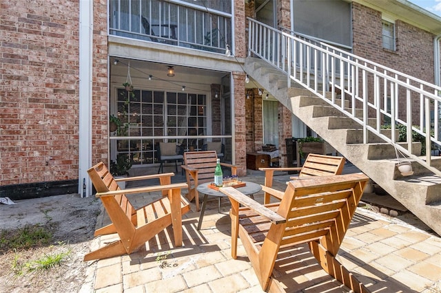 4332 Lake Underhill Rd Unit 12D10, Orlando, FL 32803 - view of patio featuring stairs