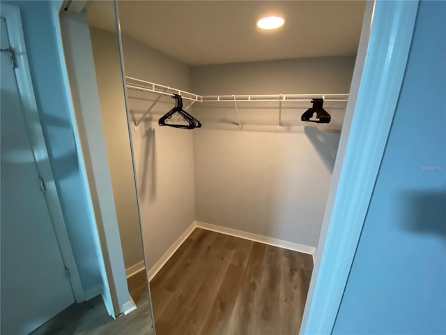 3147 Britannia Blvd Unit A, Kissimmee, FL 34747 - spacious closet with dark wood-style floors