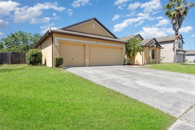 2739 Village Pine Ter, Orlando, FL 32833 - ranch-style home featuring concrete driveway, a garage, and stucco siding