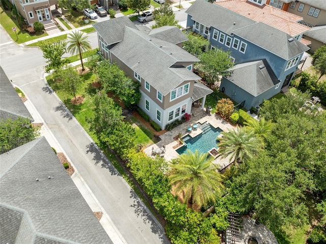 8263 Bellow St, Orlando, FL 32827 - drone / aerial view with a residential view