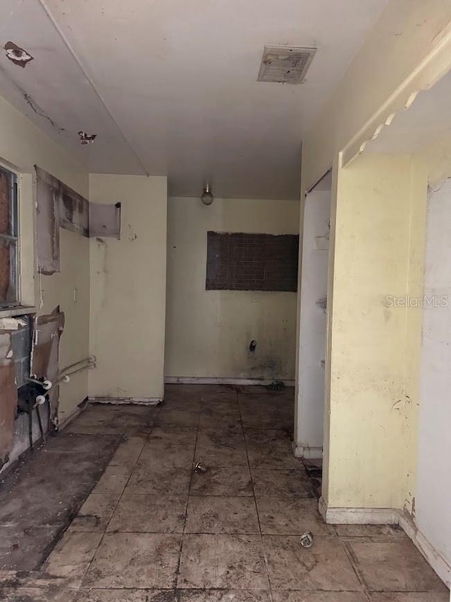 interior space with visible vents