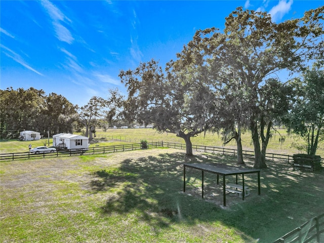 1072 SE 155th St, Summerfield, FL 34491 - view of yard with a rural view and fence