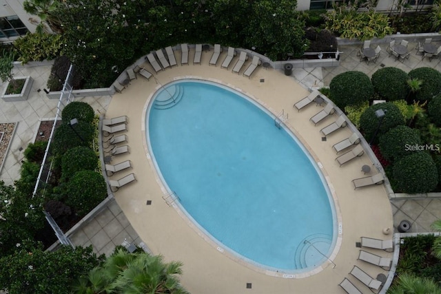 155 S Court Ave Unit 1305, Orlando, FL 32801 - view of swimming pool featuring a patio area