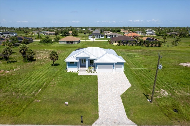 261 Rotonda Blvd S, Rotonda West, FL 33947 - aerial perspective of suburban area
