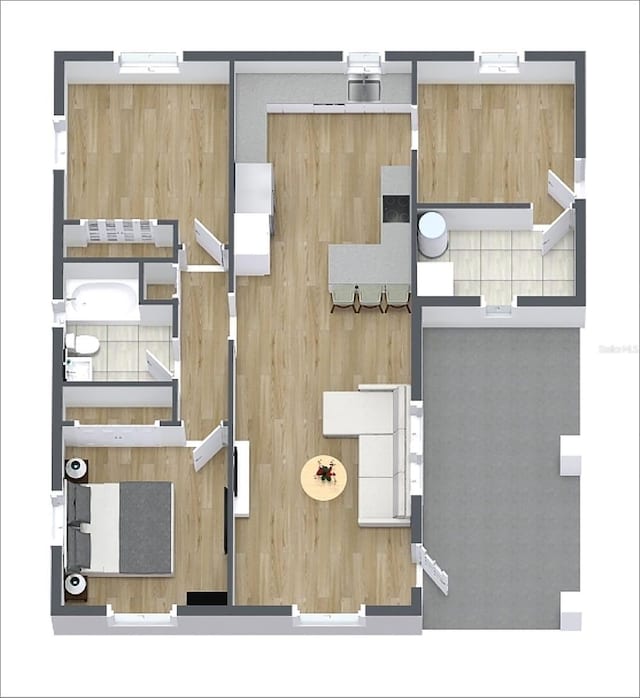 view of layout