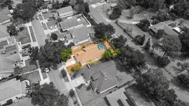 drone / aerial view