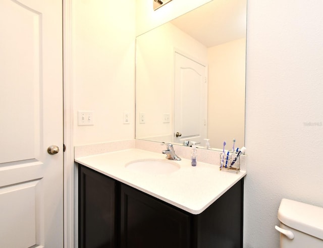 35734 Rose Moss Ave, Leesburg, FL 34788 - half bathroom with toilet and vanity