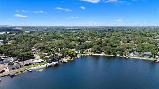101 E Lauren Ct, Fern Park, FL 32730 - aerial perspective of suburban area with a nearby body of water