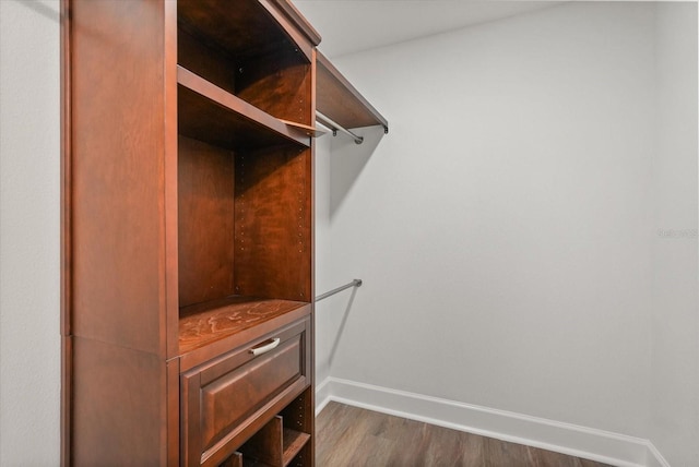 6803 Round Lake Rd, Mount Dora, FL 32757 - walk in closet with wood finished floors