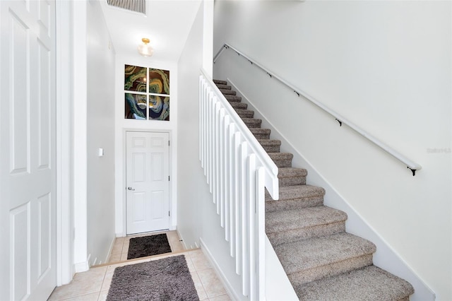 171 Mcleods Way, Winter Springs, FL 32708 - stairway featuring tile patterned flooring and baseboards
