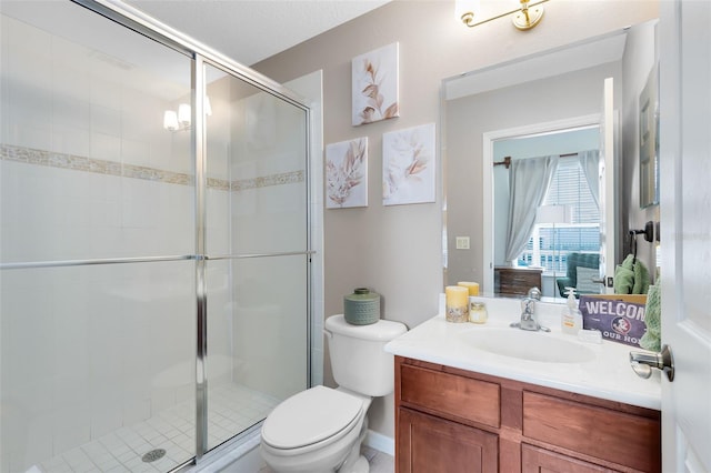 171 Mcleods Way, Winter Springs, FL 32708 - full bath featuring toilet, a shower stall, and vanity