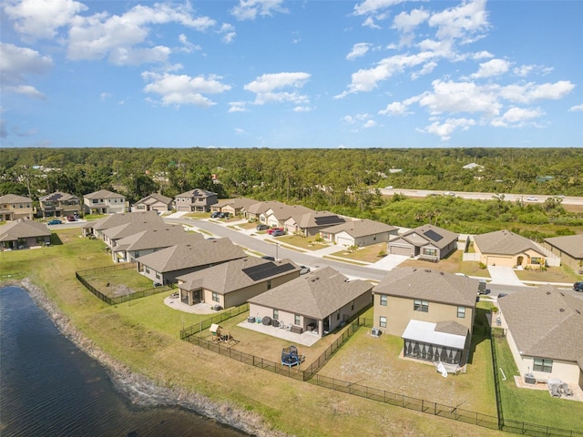 4601 Talbot Blvd, Cocoa, FL 32926 - drone / aerial view featuring a residential view and a water view