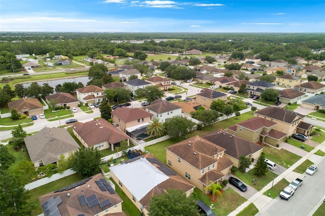 2806 Polson Dr, Kissimmee, FL 34758 - aerial view of residential area with a large body of water