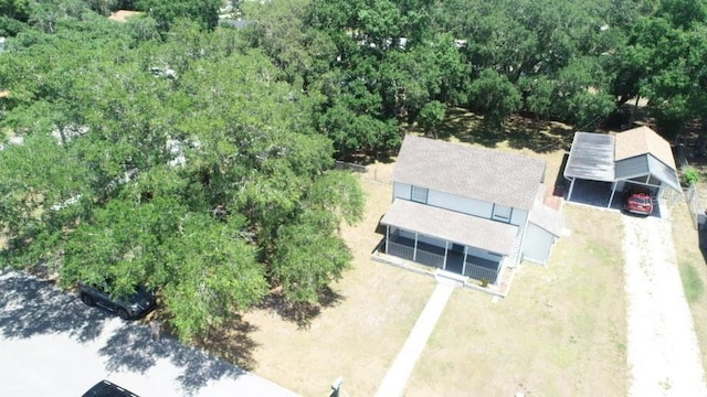 bird's eye view