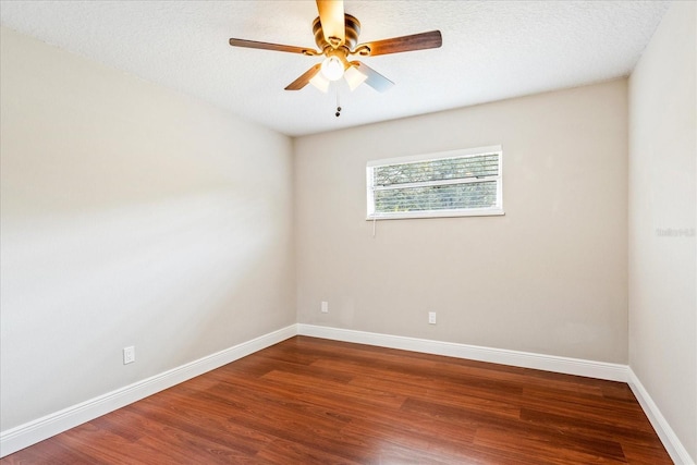 5162 Tellson Pl, Orlando, FL 32812 - unfurnished room with baseboards, ceiling fan, and wood finished floors