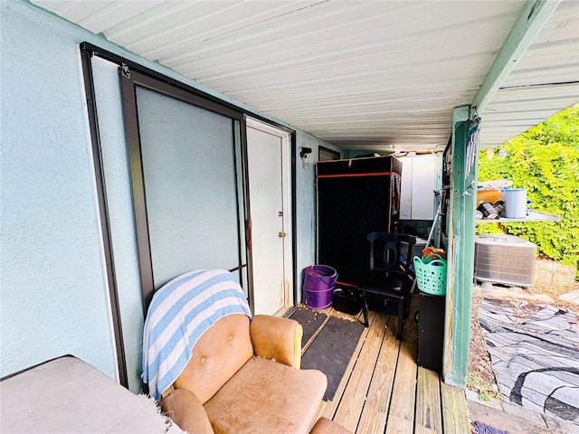 116 Lincoln Ave Unit 116-118, Cape Canaveral, FL 32920 - view of wooden terrace