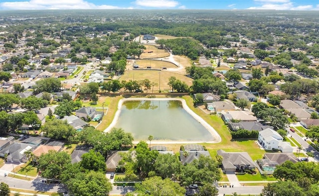 4219 Lillian Hall Ln, Orlando, FL 32812 - bird's eye view featuring a water view and a residential view