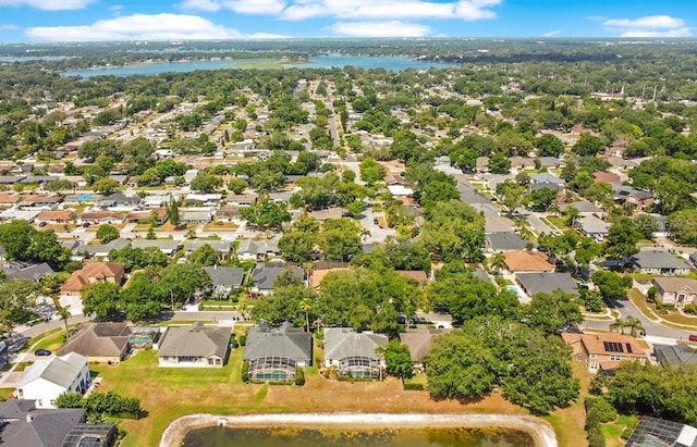 4219 Lillian Hall Ln, Orlando, FL 32812 - drone / aerial view with a water view and a residential view
