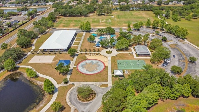 4219 Lillian Hall Ln, Orlando, FL 32812 - drone / aerial view featuring a water view