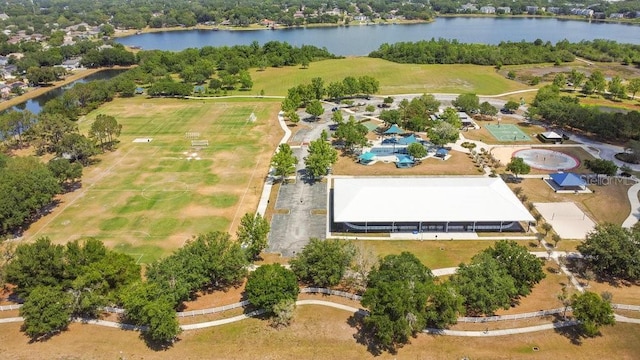 4219 Lillian Hall Ln, Orlando, FL 32812 - aerial view with a water view