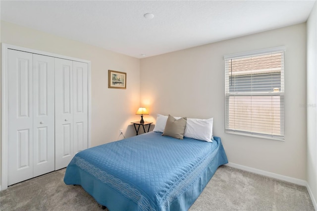 5347 Travertine St, Mount Dora, FL 32757 - carpeted bedroom featuring a closet and baseboards