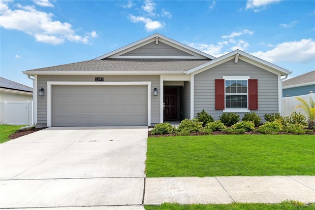 5347 Travertine St, Mount Dora, FL 32757 - single story home with driveway, a garage, and roof with shingles