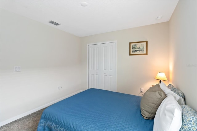 5347 Travertine St, Mount Dora, FL 32757 - carpeted bedroom with baseboards and a closet