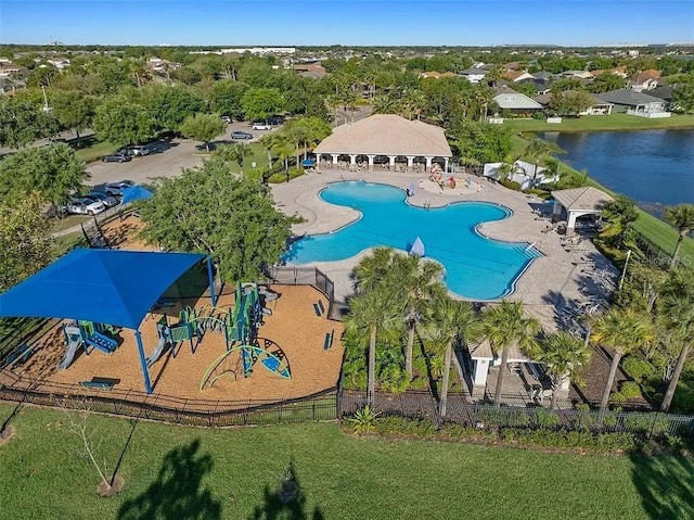11818 Gilmerton Dr, Riverview, FL 33579 - aerial view with a water view