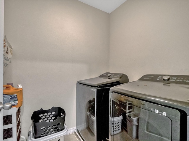 3033 Beau Loop, Tavares, FL 32778 - clothes washing area featuring laundry area and washer and clothes dryer