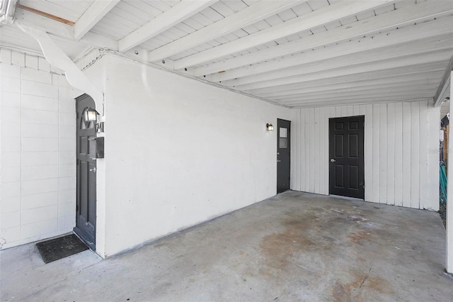 view of exterior entry