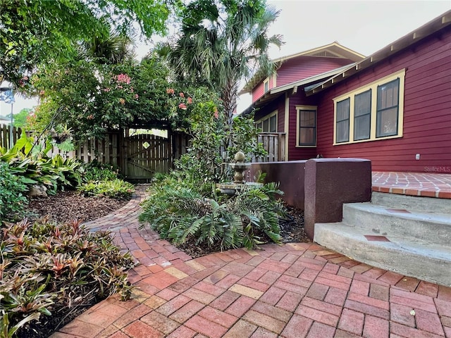 806 E Amelia St, Orlando, FL 32803 - view of patio / terrace with a gate and fence