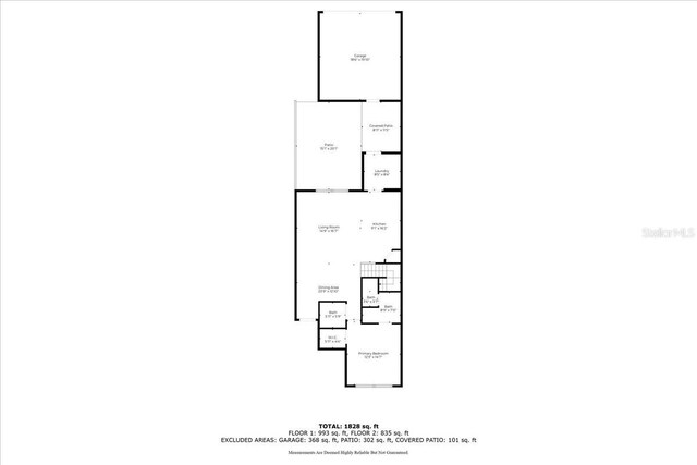 9009 Savannah Julip Ln, Orlando, FL 32832 - room layout