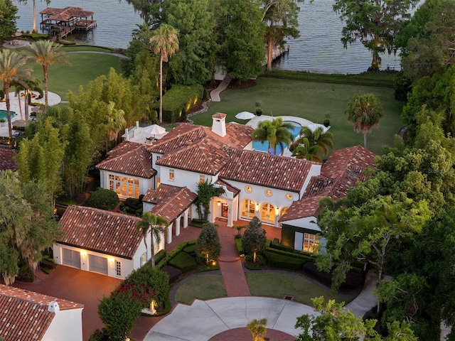 1640 E Adams Dr, Maitland, FL 32751 - aerial view of property and surrounding area featuring a nearby body of water