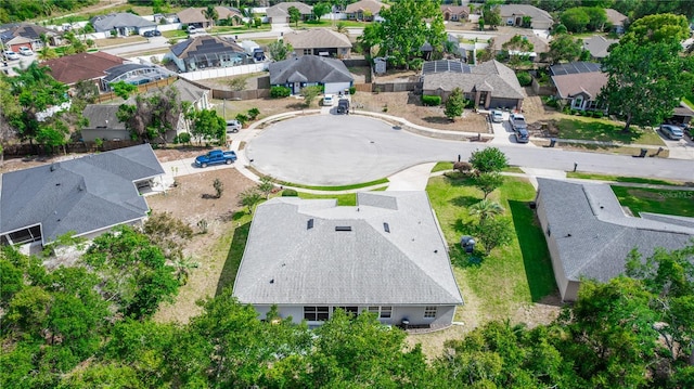 birds eye view of property featuring a residential view