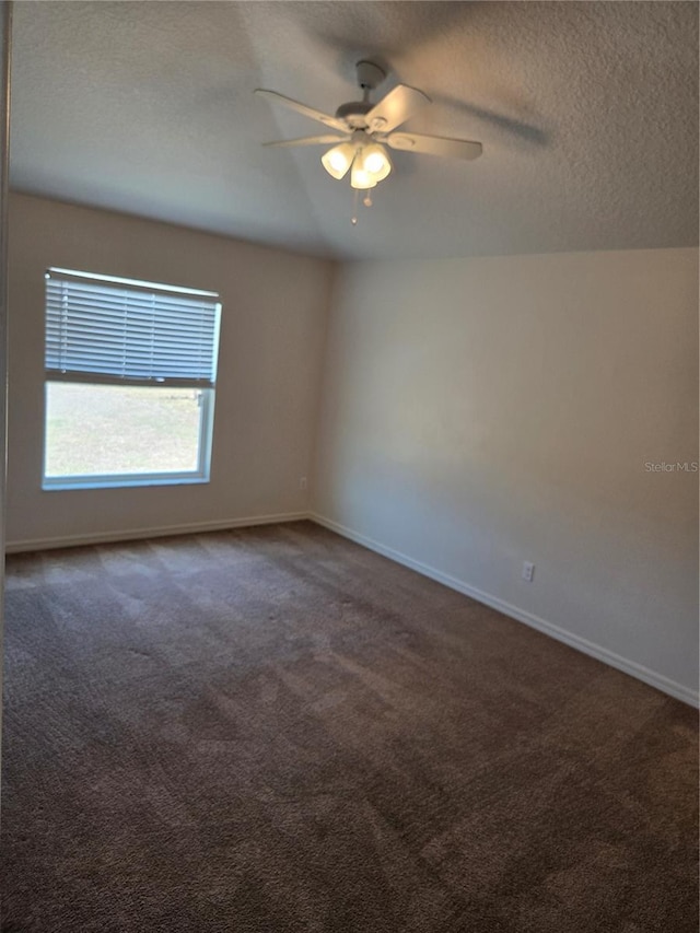 119 Stewart Lake Loop, Groveland, FL 34736 - unfurnished room with a ceiling fan, carpet, and a textured ceiling
