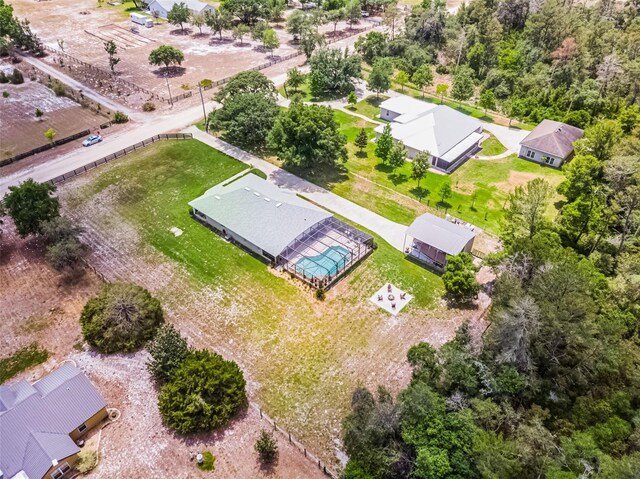 birds eye view of property featuring a residential view