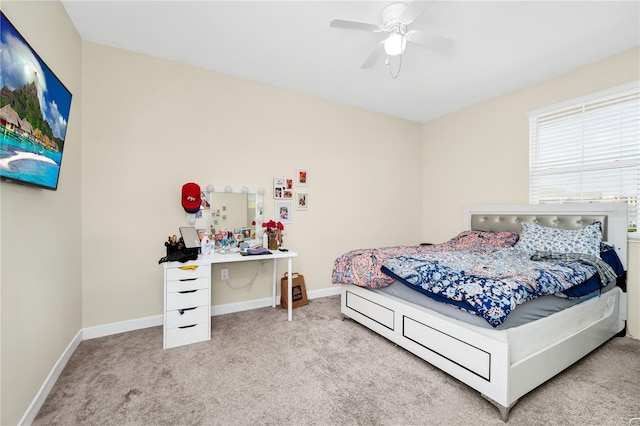2919 Verse St, Kissimmee, FL 34746 - carpeted bedroom with a ceiling fan and baseboards