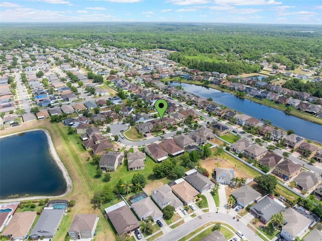 15443 Sugarcup Ct, Orlando, FL 32828 - view of property location with nearby suburban area, a large body of water, and a forest