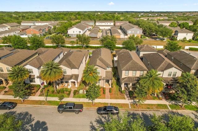 aerial perspective of suburban area