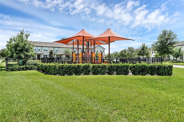 10139 Austrina Oak Loop, Winter Garden, FL 34787 - community playground with fence and a lawn