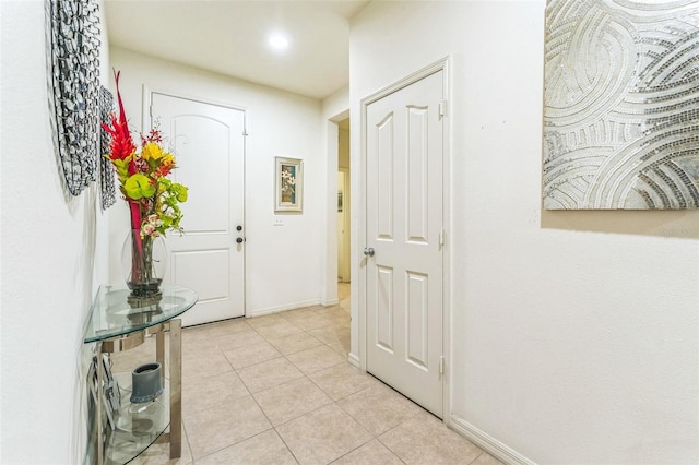 2815 Shelburne Way, Saint Cloud, FL 34772 - interior space with baseboards, recessed lighting, and light tile patterned flooring
