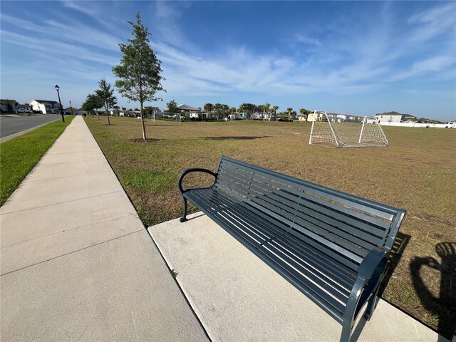 1880 Perch Hammock Loop, Groveland, FL 34736 - view of home's community featuring an area for sports