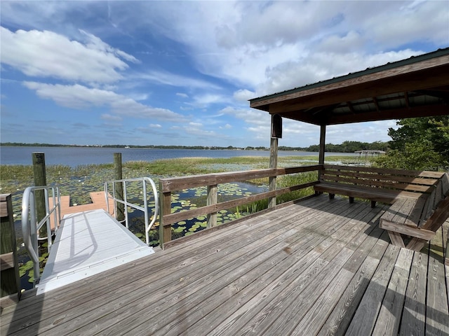 1880 Perch Hammock Loop, Groveland, FL 34736 - dock area featuring a water view