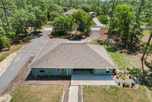 drone / aerial view