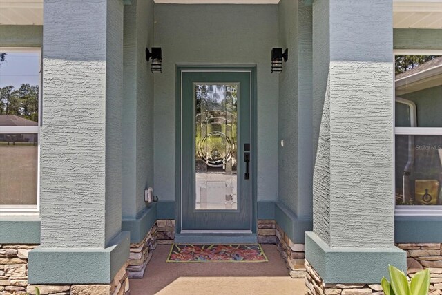 view of entrance to property