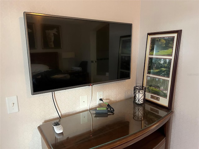 view of room details