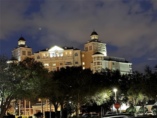 view of property